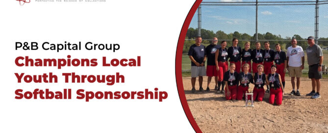“P&B Capital Group supports youth sports through its annual sponsorship of the USSSA Pride 16U girls’ fastpitch softball team, providing uniforms and community support.”|“P&B Capital Group supports youth sports through its annual sponsorship of the USSSA Pride 16U girls’ fastpitch softball team, providing uniforms and community support.”|“P&B Capital Group supports youth sports through its annual sponsorship of the USSSA Pride 16U girls’ fastpitch softball team, providing uniforms and community support.”