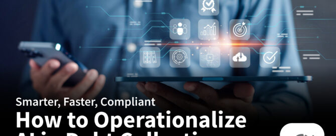 AI related graphic over the text How to Operationalize AI in Debt Collection